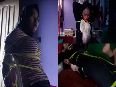 Bokep Jilbab Ukhti Pasrah Diikat di Ranjang